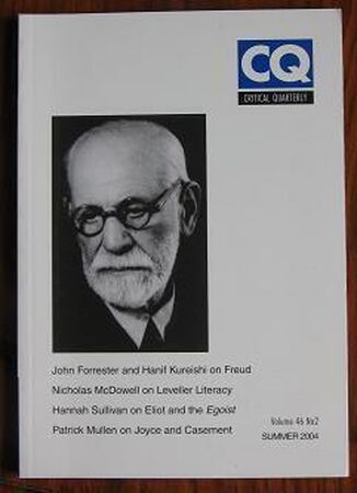 Critical Quarterly, Volume 46, Number 2, Summer 2004
 Image