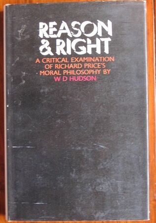 Reason and Right: A Critical Examination of Richard Price's Moral Philosophy
 Image