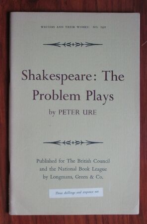 Shakespeare: The Problem Plays
 Image
