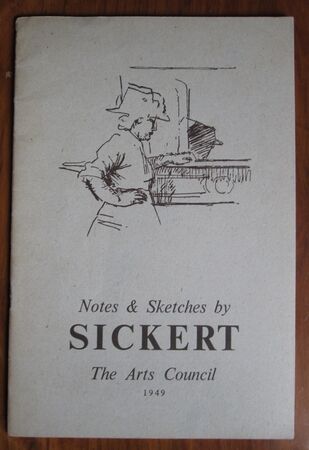 Notes and Sketches by Sickert from the Walker Art Gallery Liverpool
 Image