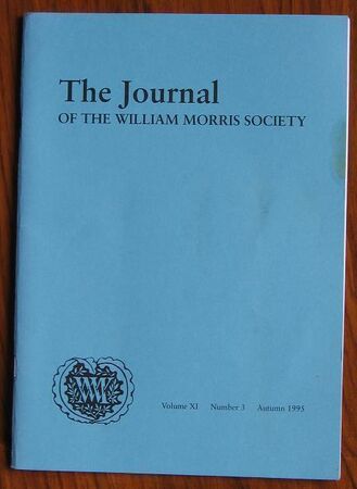 The Journal of the William Morris Society Volume XI Number 3 Autumn 1995
 Image