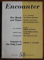 Encounter: July 1958 Volume XI No. 1
