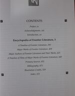 Encyclopedia of Frontier Literature
 Additional Image