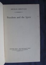 Freedom and the Spirit
 Additional Image
