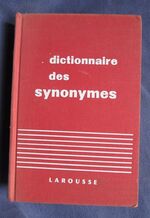Dictionnaire des Synonymes de la Langue Francaise
 Additional Image