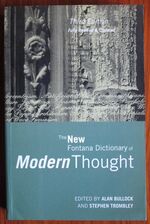 The New Fontana Dictionary of Modern Thought
