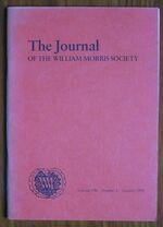 The Journal of the William Morris Society Volume VIII Number 1 Autumn 1988
