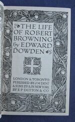The Life of Robert Browning
 Additional Image