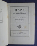 Mape
 Additional Image