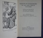 Saints & Confessors of the First Twelve Centuries
 Additional Image