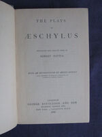 The Plays of Aeschylus
 Additional Image