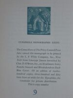 A Brief Account of Between-Hours Press Ben Grauer, Proprietor
 Additional Image