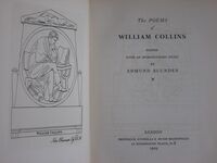 The Poems of William Collins
 Additional Image