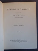 Proverbs in Porcelain to which is added 