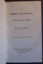 The Forest Sanctuary with Other Poems
 Additional Image