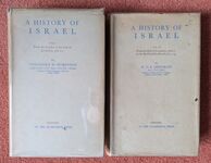 A History of Israel Vol. I From the Exodus to the Fall of Jerusalem, 586 B.C.; and Vol. II From the Fall of Jerusalem, 586 B.C. to the Bar-Kokhba Revolt, A.D. 135, 2 volumes complete
