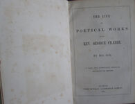 The Life and Poetical Works of the Rev. George Crabbe by his Son
 Additional Image