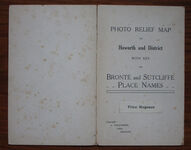 Photo Relief Map of Haworth and District with Key to Brontë and Sutcliffe Place Names
 Additional Image