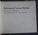 Solomon Caesar Malan Aquarelles [ Watercolours ]
 Additional Image