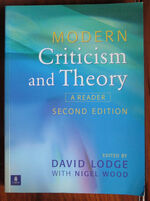 Modern Criticism and Theory: A Reader

