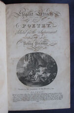 Elegant Extracts in Poetry Selected for the Improvement of Young Persons
 Additional Image