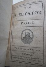 The Spectator 1733, Eleventh Edition, 7 volumes
 Additional Image