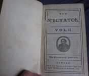 The Spectator 1733, Eleventh Edition, 7 volumes
 Additional Image