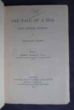 The Tale of a Tub and Other Works of Jonathan Swift
 Additional Image