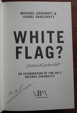 White Flag?:  An Examination of the UK's Defence Capability
 Additional Image