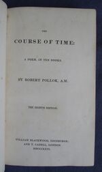 The Course of Time: A Poem, in Ten Books
 Additional Image