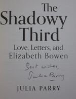 The Shadowy Third: Love, Letters and Elizabeth Bowen
 Additional Image