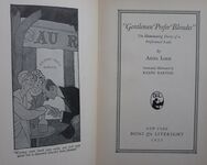 Gentlemen Prefer Blondes: The Intimate Diary of a Professional Lady
 Additional Image