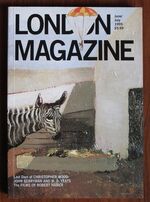 London Magazine June / July 1995 Volume 35 numbers 3 and 4
