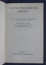 Novum Testamentum Graece
 Additional Image