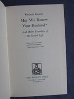 May We Borrow your Husband and other Comedies of the Sexual Life
 Additional Image