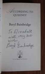 According to Queeney
 Additional Image