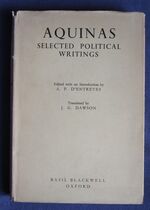 Aquinas: Selected Political Writings
