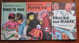 Vintage Ladybird Make and Do Box: Things to Make; Easy-to-make Puppets; Tricks and Magic
 Additional Image