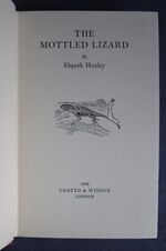 The Mottled Lizard
 Additional Image