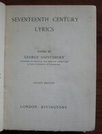 Seventeenth Century Lyrics
 Additional Image