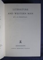 Literature and Western Man
 Additional Image