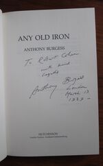 Any Old Iron
 Additional Image