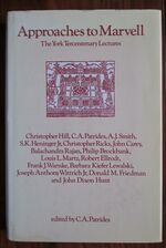 Approaches to Andrew Marvell: The York Centenary Lectures
