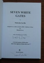Seven White Gates Malcolm Saville Adapted for Radio by Muriel Levy
 Additional Image