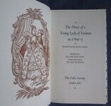 Diary of a Young Lady of Fashion 1764-5
 Additional Image