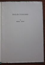 Dilectissimo
 Additional Image