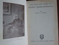 The Life and Times of Henry Crabb Robinson
 Additional Image