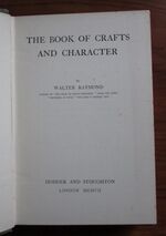 The Book of Crafts and Character
 Additional Image