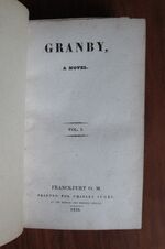 Granby, A Novel
 Additional Image