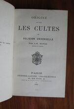 Origine de tous les Cultes ou Reloigion Universelle [The Origin of All Religious Worship]
 Additional Image